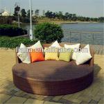 popular outdoor rattan lounge bed L8114