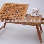 Portable and multifunctional bamboo notebook stand bamboo tray 800