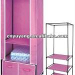 Portable fabric Wardrobe with non-woven cover BK1010