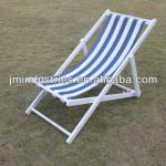 portable folding wood and canvas deck chair JMBC1002