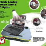 portable laptop cushion with 8 led lights 810DE03