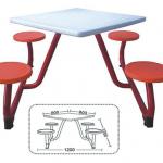 powerful and durable school dining furniture A0302-4 A0302-4