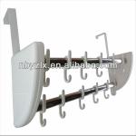 PP + stainless steel+hook Hanging Door Shelf LX-21127-24