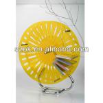 practical fashion yellow acrylic CD display rack A001