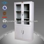 practical steel furniture upper glass door metal file cabinet SW-X204