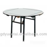 Practical Wood Banquet Restaurant Round Table Top YF-009 YF-009