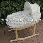 Printed Baby Moses Basket set with various designs BB-008