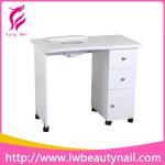 Professional Beauty Salon Nail Table With Nail Dust Collector LW-L001