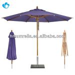 Promotion 8k Wooden Windproof Garden Umbrella Parasol Garden Umbrella Parasol