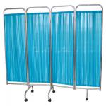 Promotion!!!hospital ward screen,folding screen,stainless steel medical screen,pvc folding screen,ward hospital, skh049