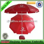 promotional beach umbrella,advertising for vodafone umbrella HZB10