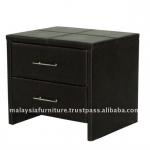 PROMOTIONAL PU 2 DRAWER NIGHTSTAND