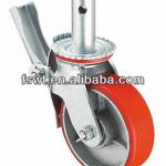 Pu locking super heavy swivel wheel 008 series,008series