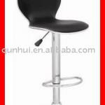 PVC chromed modern bar chair QH-107 QH-107