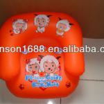 PVC inflatable armchair/Flocked inflatable sofa js-A007