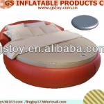 PVC inflatable superior round double waterbeds for sale EN71 approved GSFH-B30