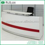 R034 hot sell MFC fashionable white reception desk R034