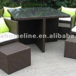 rattan antique furniture(table and chair) 70078 70078