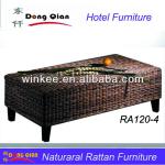 Rattan antique turkish coffee tables RA120-4