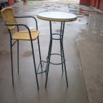 Rattan Bar/Bistro Table Set Furniture TLH-2869