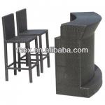 Rattan bar furniture/outdoor rattan bar set/classical rattan bar counter ocean-0208