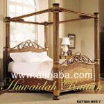 Rattan Bed 07