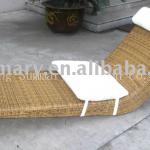 rattan bed swimming pool furniture hotel furniture ZS-7380