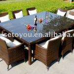 rattan chair and table sets PDS617