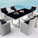 rattan dining table and chairs GF-2010 GF-2010