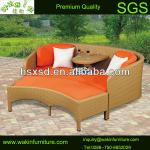 Rattan Double Chaise Lounge Outdoor WL-044 WL-044