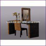 Rattan european bedroom furniture dresser hc316-9