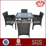 rattan furniture,dinnin table and chairs QHA-2023-1