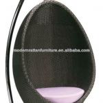 rattan furniture italian design sling egg chair - wicker hanging chair FCO-016