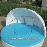 rattan outdoor furniture round beds for adults CF699