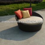 rattan outdoor furniture wicker round sofa bed CF776