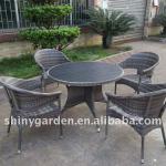 rattan table and chair set SG212019