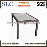 Rattan Table with Glass Top (SC-B1078-6) SC-B1078-6 Rattan Table with Glass Top