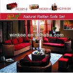 rattan traditional living room sets 331 SOFA