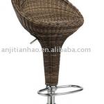 Rattan weave panel swivel bar stools (TH-901) TH-901