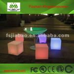 rechargeable led illuminated colored table KDP-ET001