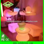 Rechargeable outdoor led furniture/outdoor table/led outdoor furniture HDS-T110