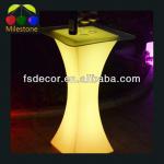 rechargeable square cocktail table/ led cocktail table MLF-CT01