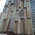 Reclaimed teak wall panel