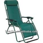 Reclining lounger Leisure Folding chair with steel tube frame,adjustable beach chair HF-789