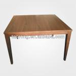 Rectangle shape solid wood resturant table for hotel TA-052-1 TA-052-1