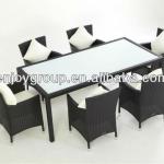 Rectangular rattan wicker sofa table sets 200cm*100cm HL-7S-13010 HL-7S-13010