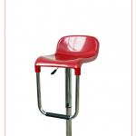 Red bar stool salon reception chair B-001