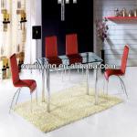 red dining room sets T-012