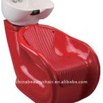 red fiber glass seated shampoo chair MY-C606