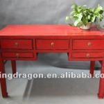 red five drawer table 12081812